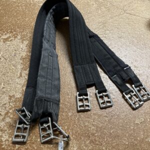 2x38” black girths