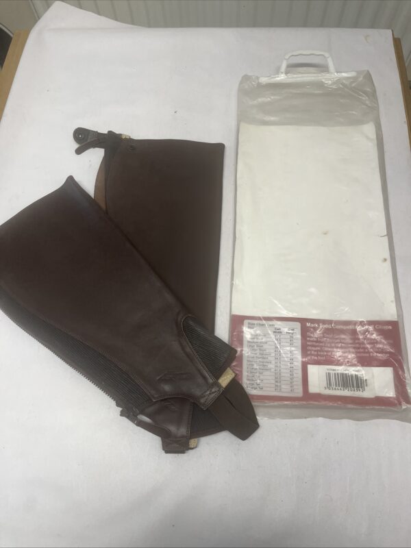 New mark todd brown chaps