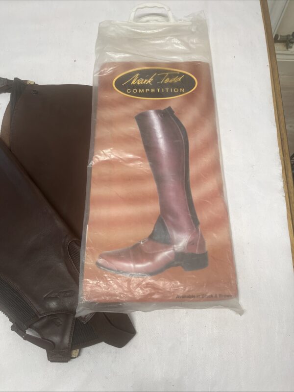 New mark todd brown chaps - Image 2