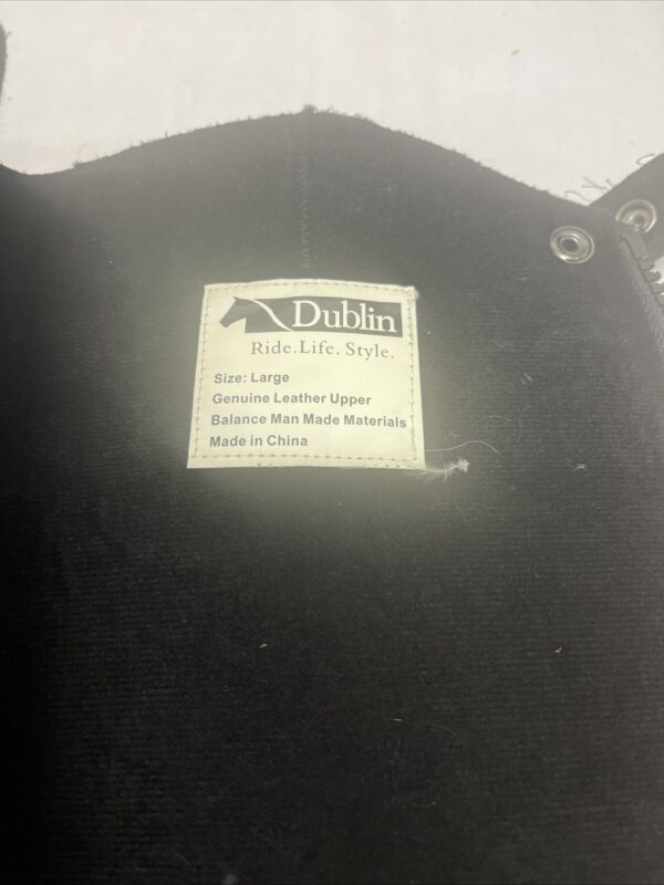 New black Dublin daily gaiters - Image 2