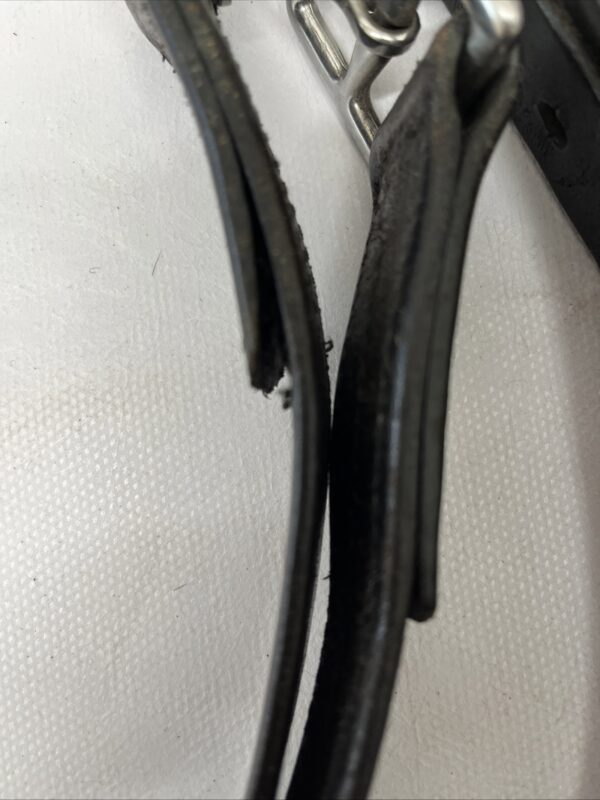 66” black stirrup leathers - Image 2