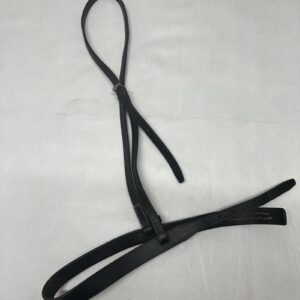 Full black cavesson noseband