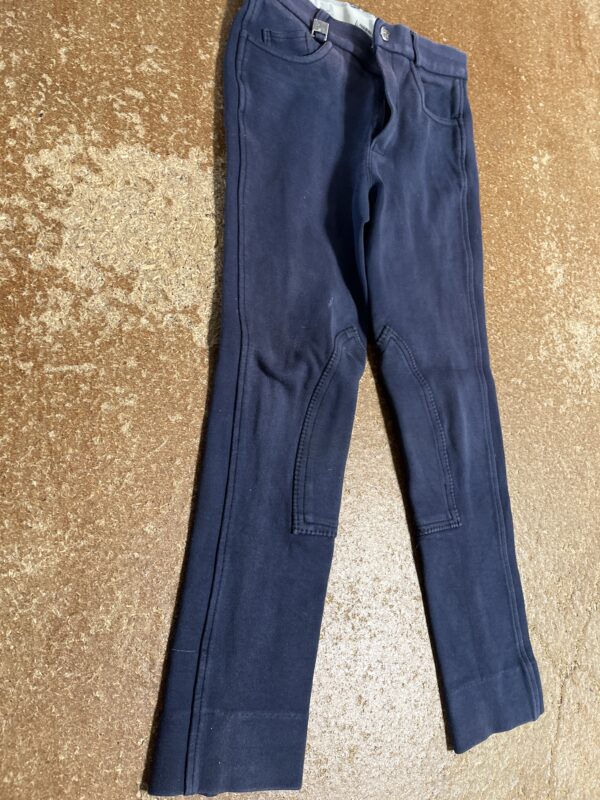 24” navy jodphurs
