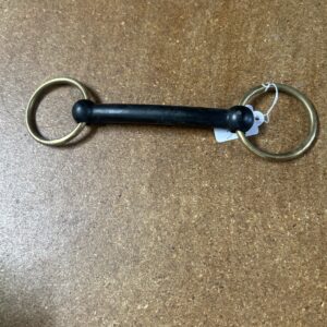 4’’ straight rubber bit