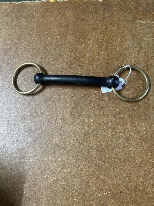 4’’ straight rubber bit