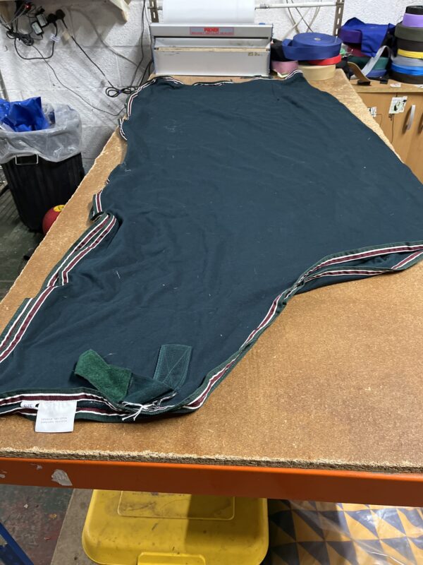 6’ Green travel fleece
