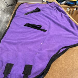 5’ purple fleece