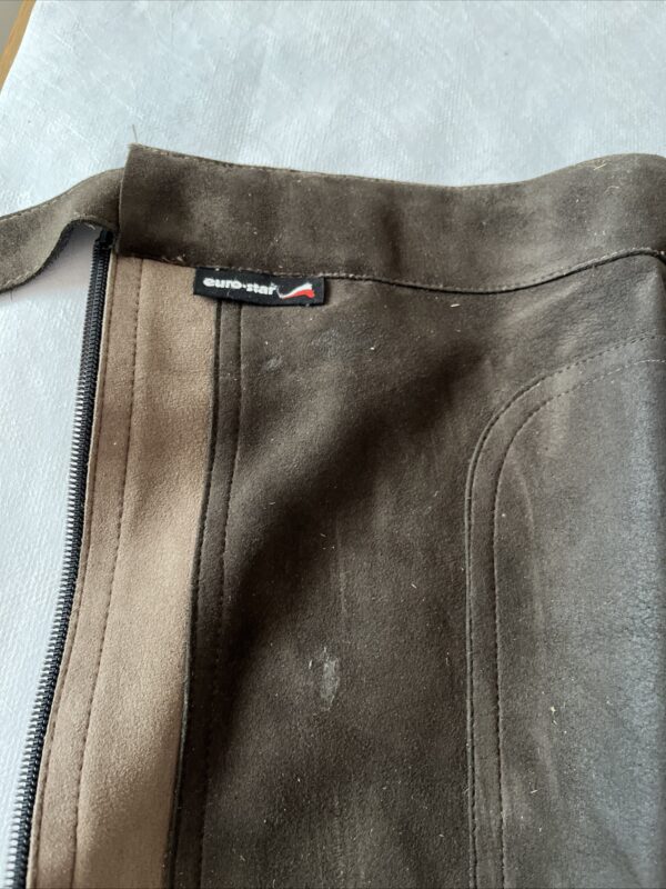 Brown adult chaps - Image 2