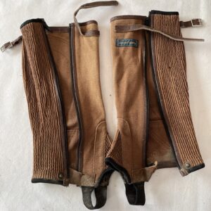 Brown chaps