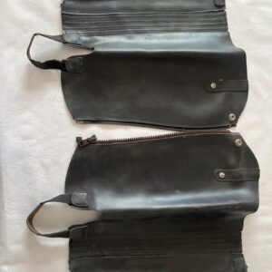 Small black gaiters