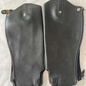 Leather gaiters
