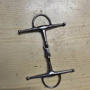 5.5” hanging cheek snaffle