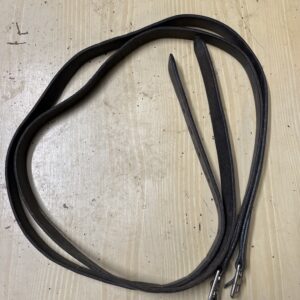 54” brown stirrup leathers