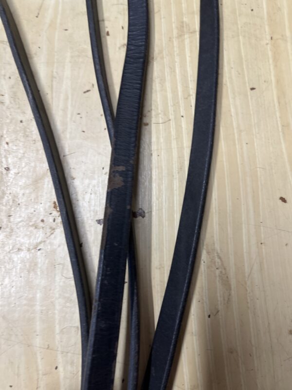 54” black thin reins - Image 2