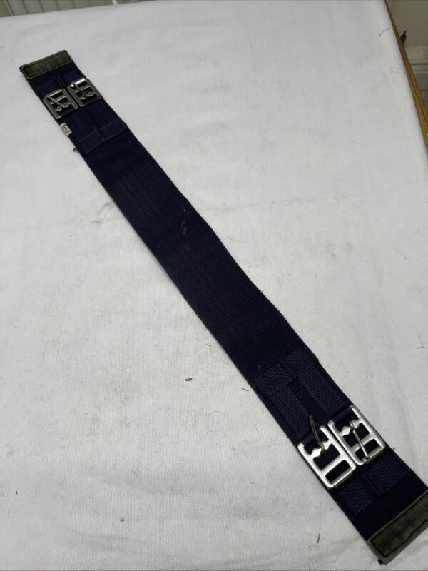 27” navy shires girth