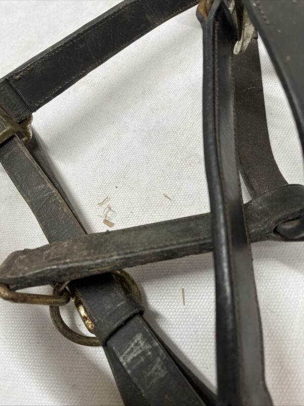 Full brown leather headcollar - Image 2