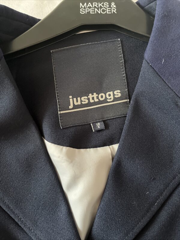 Just togs size 10 navy show jacket - Image 2