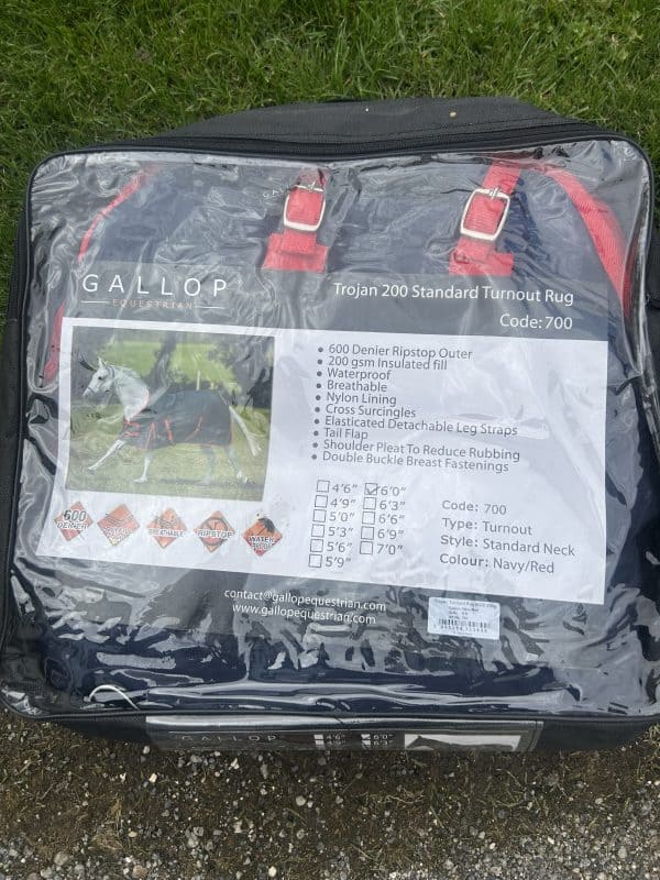 6’ Gallop standard 200g NEW
