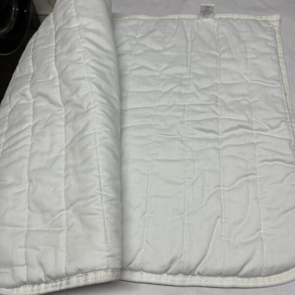 Full white saddle pad - Image 2