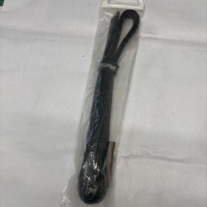 48” black stirrup leather new