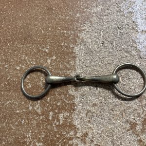 5 1/2” brass snaffle