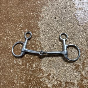 5 1/2” hanging cheek snaffle