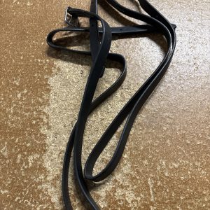 Black stubben stirrup leather