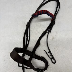Full brown bridle