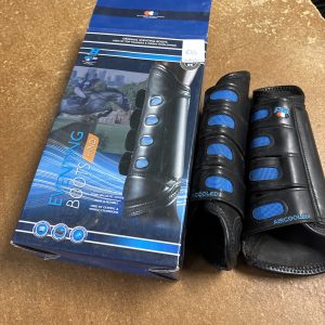 Medium black eventing boots