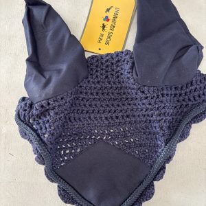 Full blue ear bonnet new