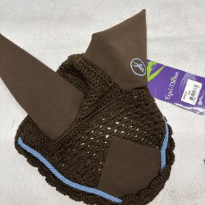 Pony brown new ear bonnet