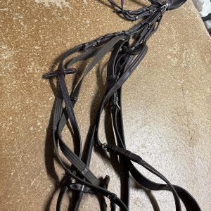 Full HKM bridle with running martigale