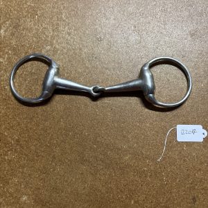 5 1/4” single jointed snaffle