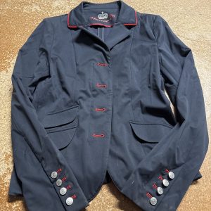 34” navy shires show jacket