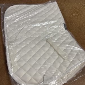 Pony new white saddle pad