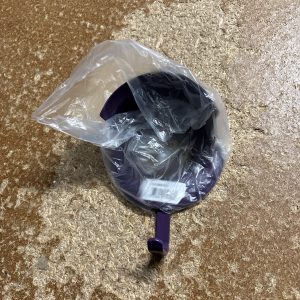 Bridle hook new purple