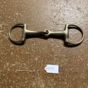 5” single jointed snaffle