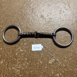 5” sweet iron snaffle
