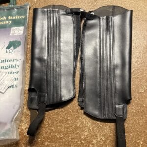 Size 5 English leather gaiters