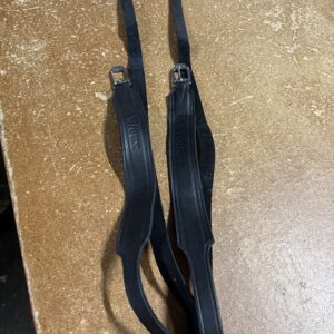 145cm Lemieux black stirrup leathers