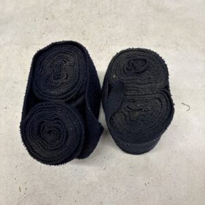 4 navy stable bandages