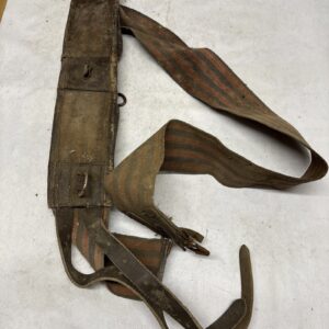 Leather padded surcingle