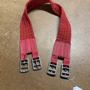 39” Red girth