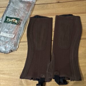 New xl brown neoprene chaps