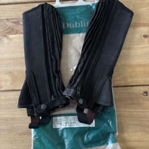 Black Dublin half chaps c12 l14