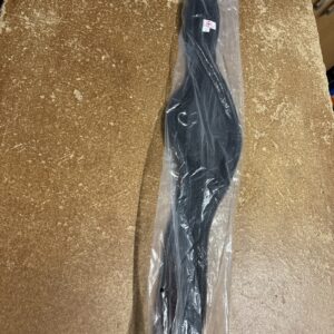 46” new black stud girth