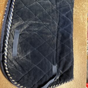 Full navy saddle pad