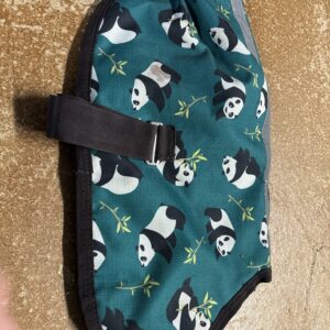 20” panda waterproof dog coat