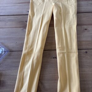 32” ladies dark yellow jodphurs new