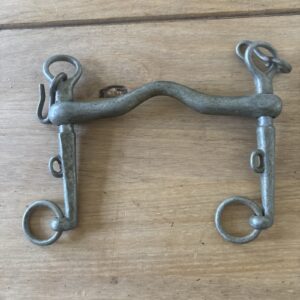 5 1/2” nickel ported Weymouth with sliding cheek
